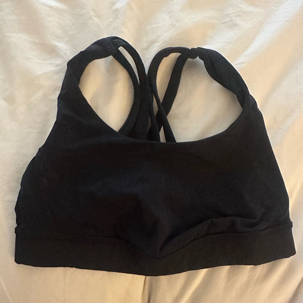 Lululemon Black Sports Bra